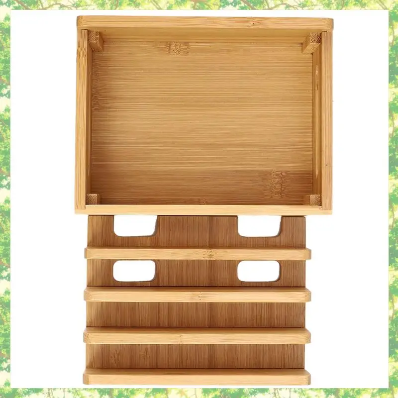 

Smart-2X кронштейн для мобильного телефона из бамбукового дерева, зарядная станция для нескольких устройств, органайзер, офисный плоский кронштейн