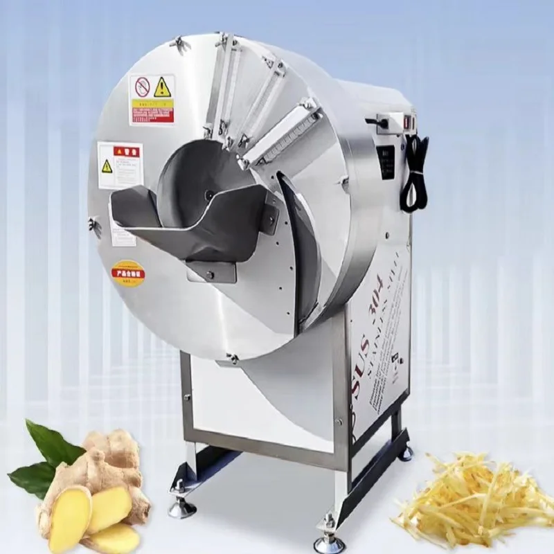 Multifunctional Electric Kitchen Machine Automatic Commercial Potato Chips Slicer Fruit Dicer for Vegetables Fruit Made Corn