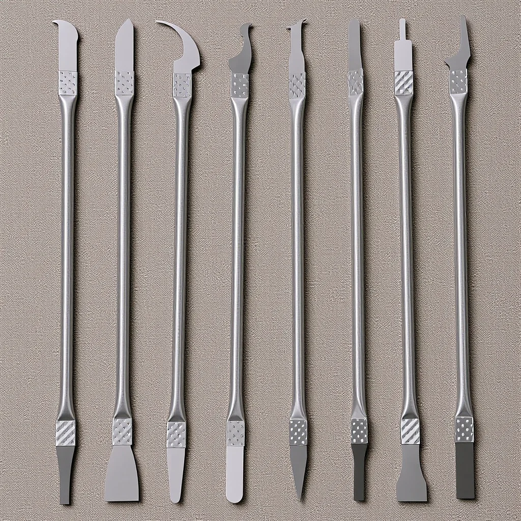 

8Pcs Phone Sticker Remover Premium Alloy Steel Mobile Phone Repair Tools Sticker Scraper Razor Scraper for Professional Repair