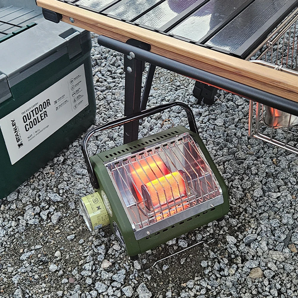 BreezeMoon التخييم موقد غاز البوتان صغير الصيد سخان التخييم الصغيرة في الهواء الطلق المحمولة سيارة التخييم #5