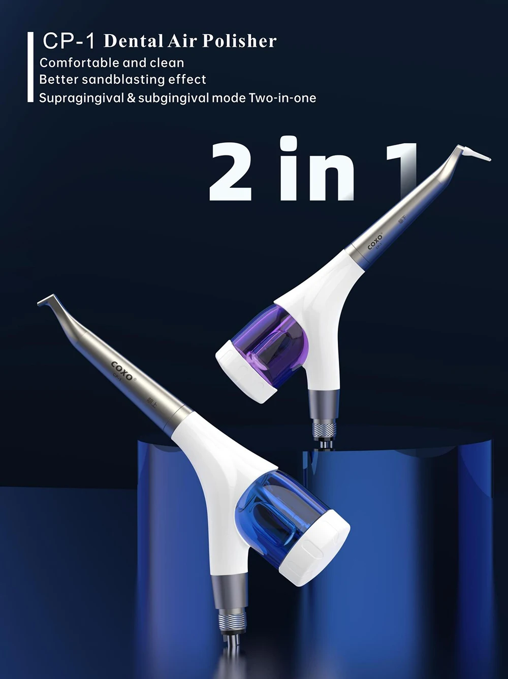 

Dental Air Polisher Teeth Polishing Sandblasting Machine dental Prophy Jet air Polisher Teeth Whitening Dental Equipments