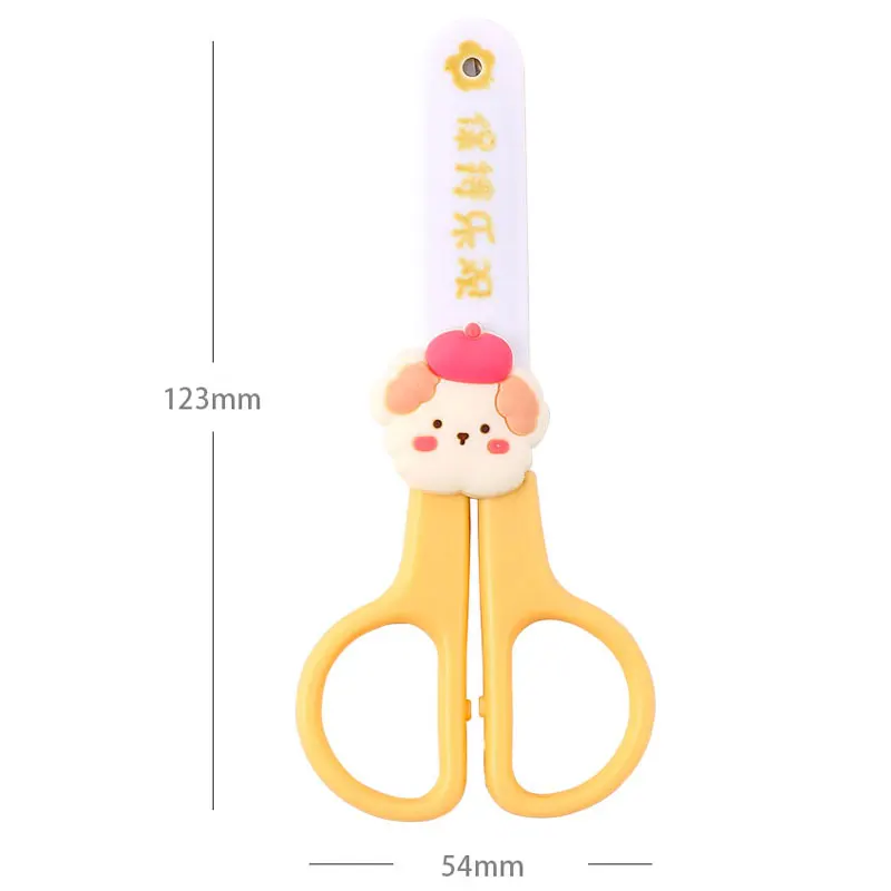 مجموعة مقصات حرفية لطيفة على شكل رسوم كرتونية للأطفال، قواطع تفاصيل دقيقة مثالية لقطع الورق، ومقص القصاصات الحرفية