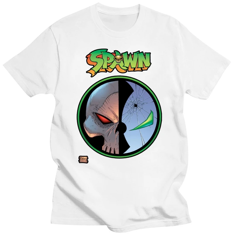 SPAWN VIOLATOR Large IMAGE-SHIRT todd Mcfarlane horror REPRINT