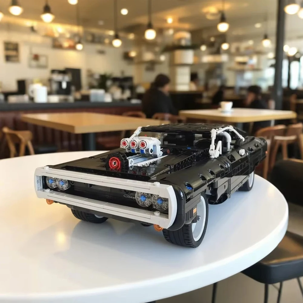 

Серия механических конструкторов: 1077 деталей, гоночные механические блоки для сборки, модель гоночного автомобиля из сериала «Форсаж»