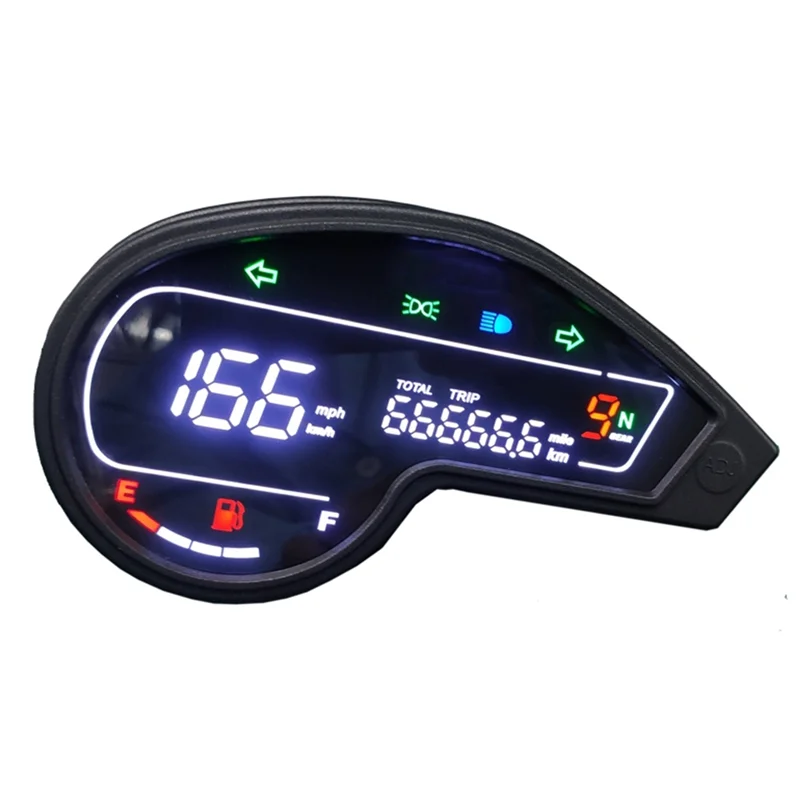 Motorcycl LED Digital Speedometer for NXR150 NXR125 2003-2014 Digital LED Odometer Tachometer XR150 GY200