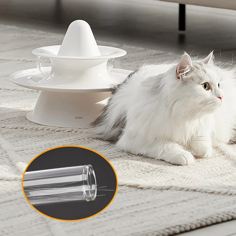 جرة شعيرات القطط مزهرية أنبوب اختبار زجاجي صغير لحامل شعيرات القطط مجموعة هدايا تذكارية أنيقة لمحبي الحيوانات الأليفة