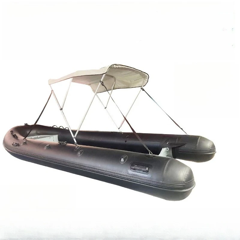 Aluminum magnesium combined boat inflatable boat, leisure sports boat, fishing boat