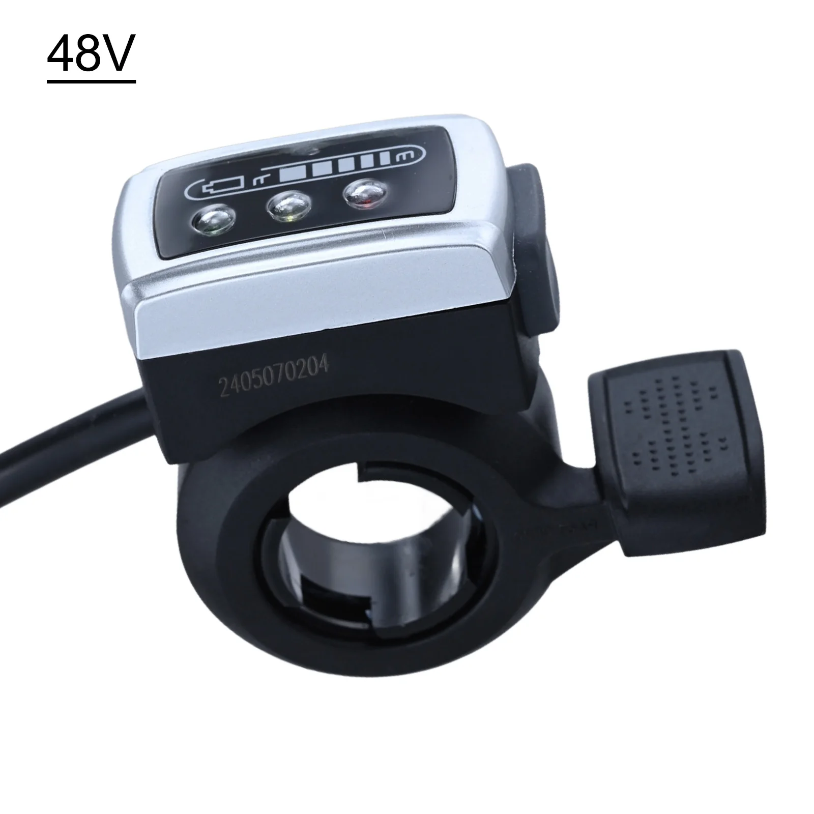 Install Battery Level Display Plastic Product Name DX Thumb Throttle Suitable For Electric Bicycles Wire Power Switch E Bike