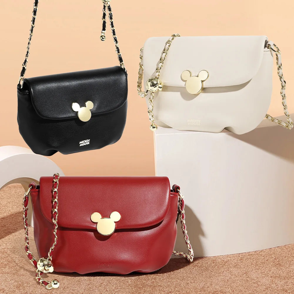 Disney Mickey Geldbörsen und Handtaschen Luxus Einkaufstaschen für Frauen große Kapazität Kawaii Umhängetasche Anime Fall süße Brieftasche