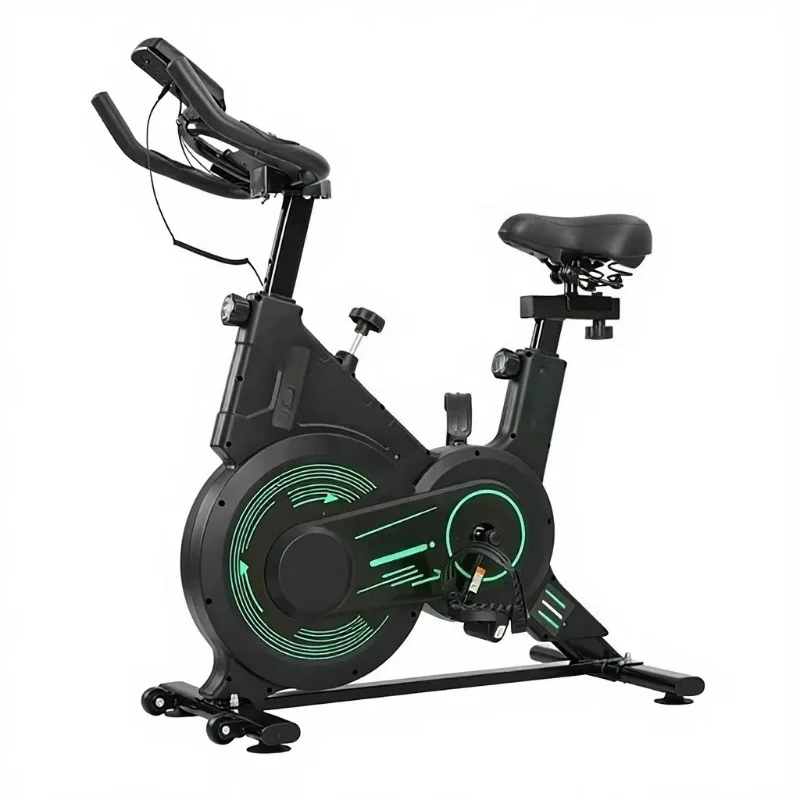 

Adjustable Resistance Indoor Spinning Bike, Ergonomic Stable Frame For Home Gym Full Body Workout And Aerobic Exercise