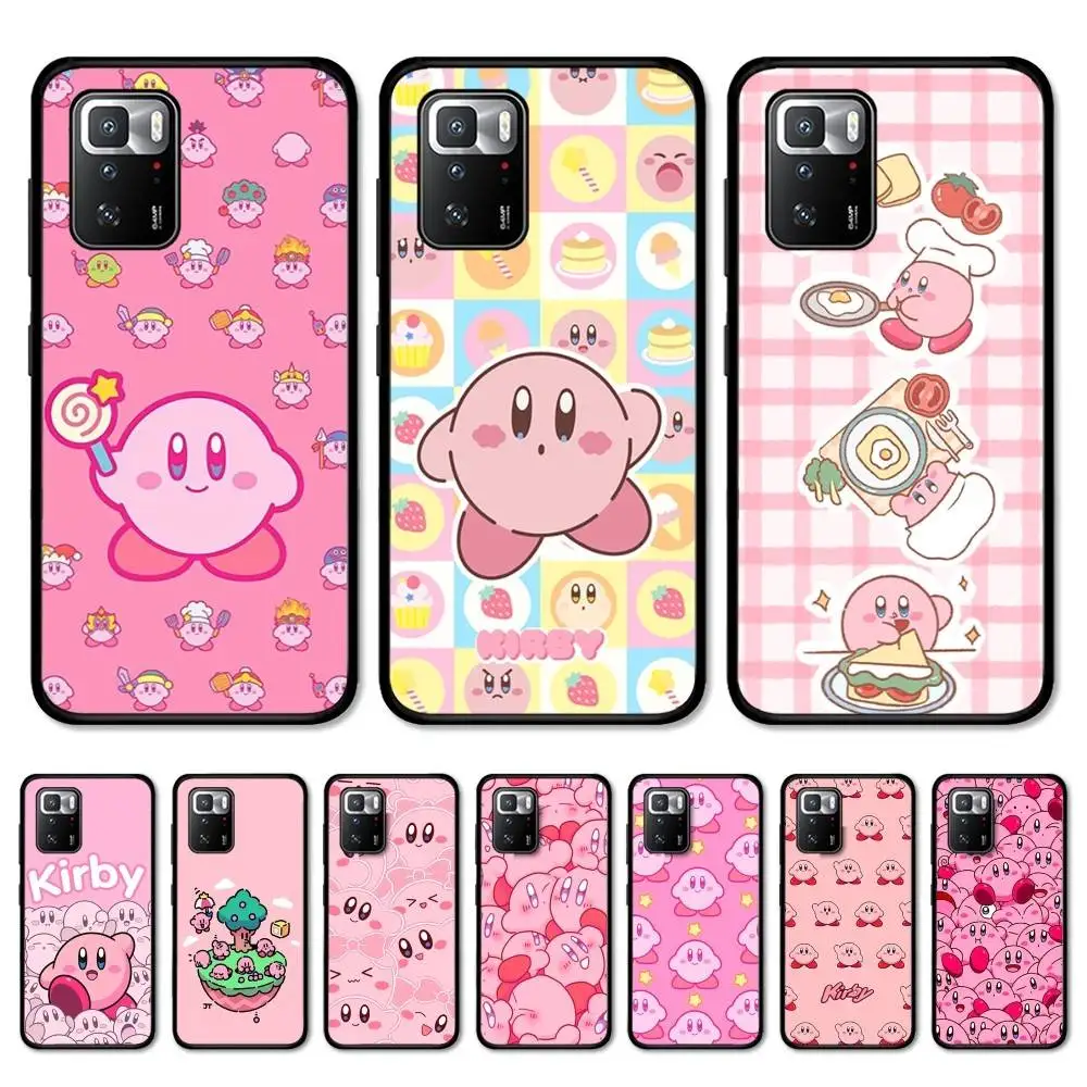 Прозрачный чехол для телефона Stars K-Kirby для Redmi Note 4 X 5 A 6 7 8 T 9 9S 10 11 11S 11Epro Poco M3 Pro