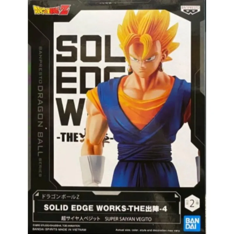 Bandai Auf Lager Banpresto Anime Dragon Ball Super Solid Edge Works THE Cell Vegito Vegeta Action Figur Modell Spielzeug Geschenk