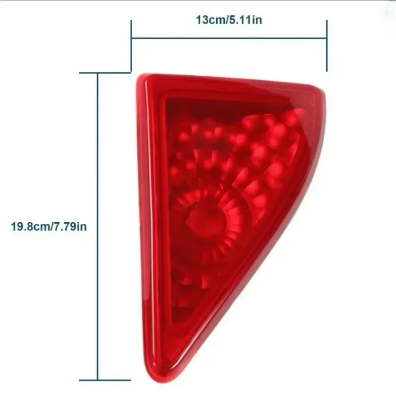 

New for High Brake Light Lampshade Rear Door for 1PCS Centre Tail Stop Auto Body Kit Master MK3 2010-2021 265900021R 265400