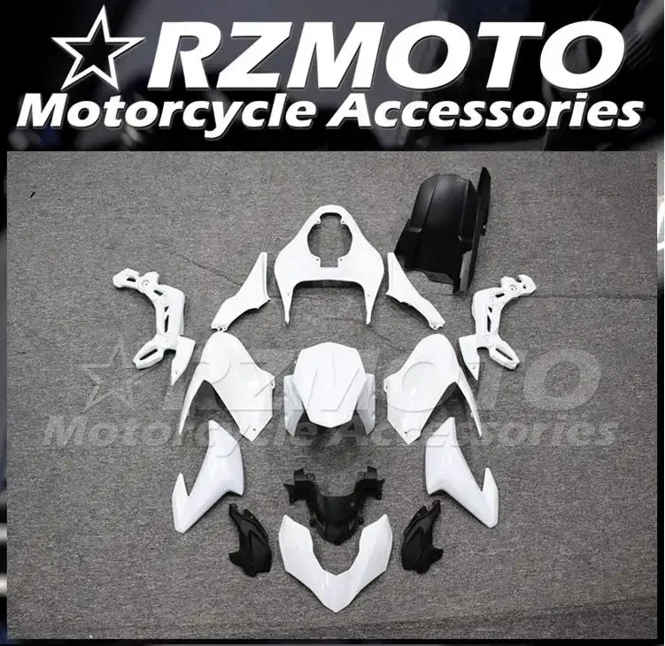 

4Gifts New ABS Full Fairings Kit Fit For KAWASAKI Z900 2017 2018 2019 17 18 19 Bodywork Set Custom White