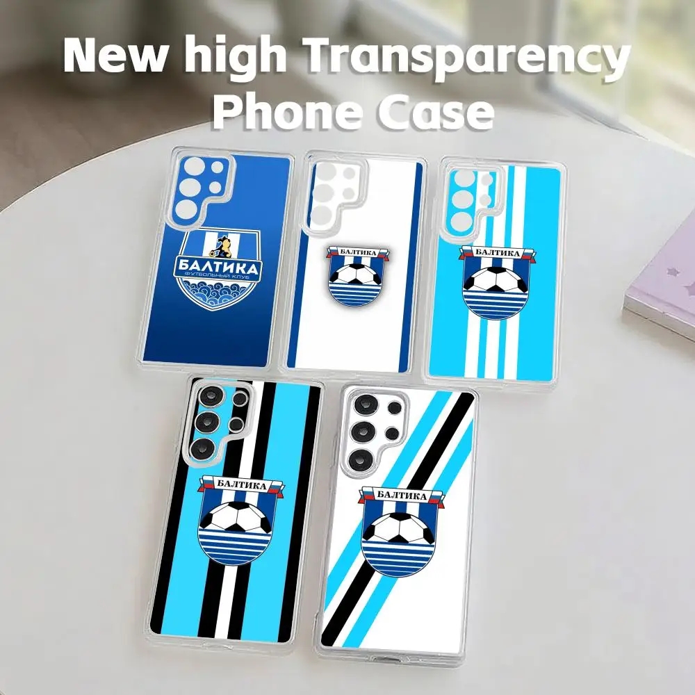 Russian Baltika Kaliningrad Phone Case Transparent Phone Case For Samsung S26 S25 S24 S23 S22 S21 A16 26 Plus Ultra