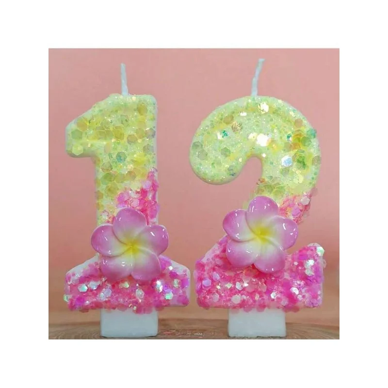 0-9 مجموعة مجانية من شموع عيد الميلاد الرقمية مثالية لحفلات أعياد الميلاد والذكرى السنوية وحفلات الزفاف والذكرى السنوية