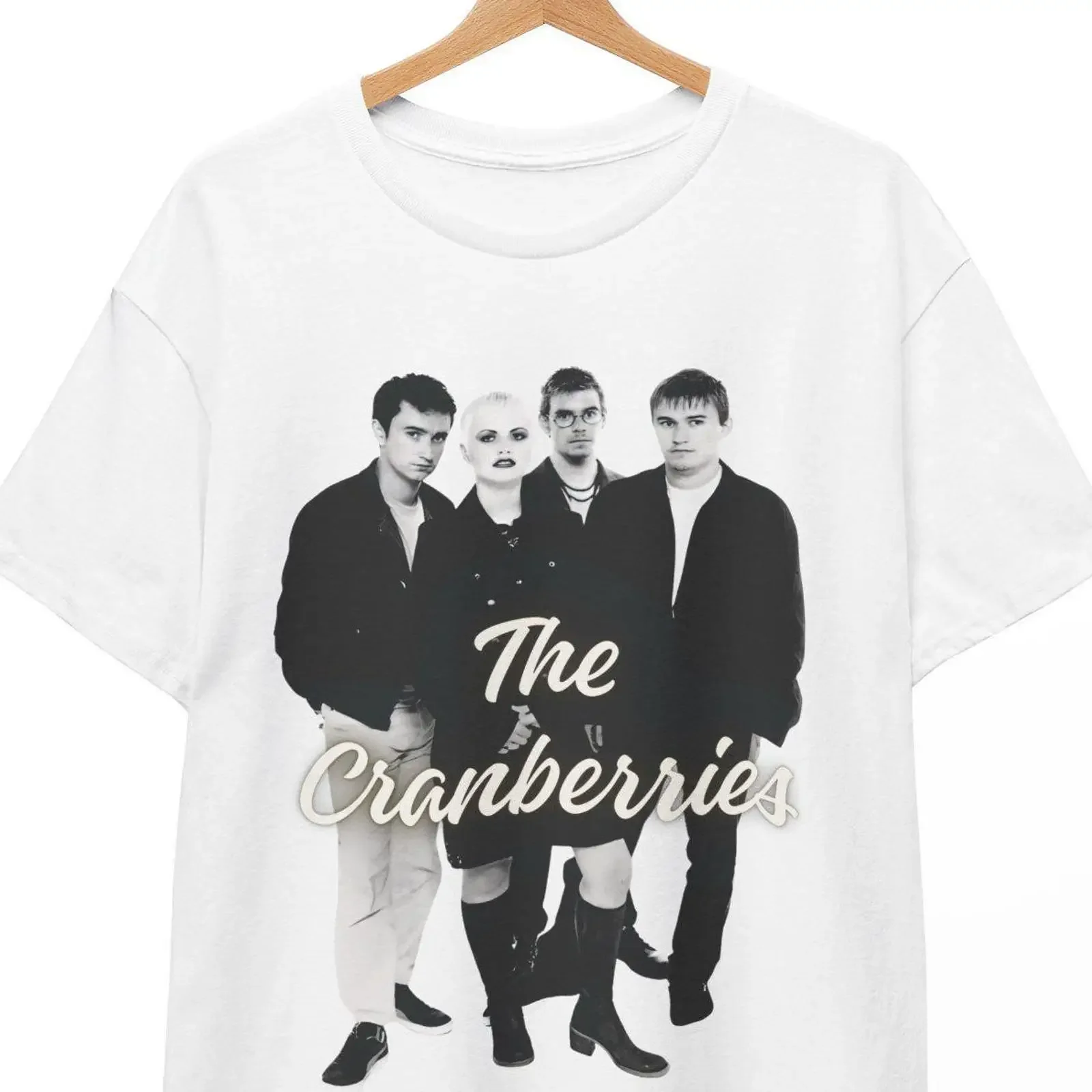 The Cranberries 1995 Tour Vintage Cotton T shirt Merch vintage Washed Breathable homme Comfortable Unisex designer clothes