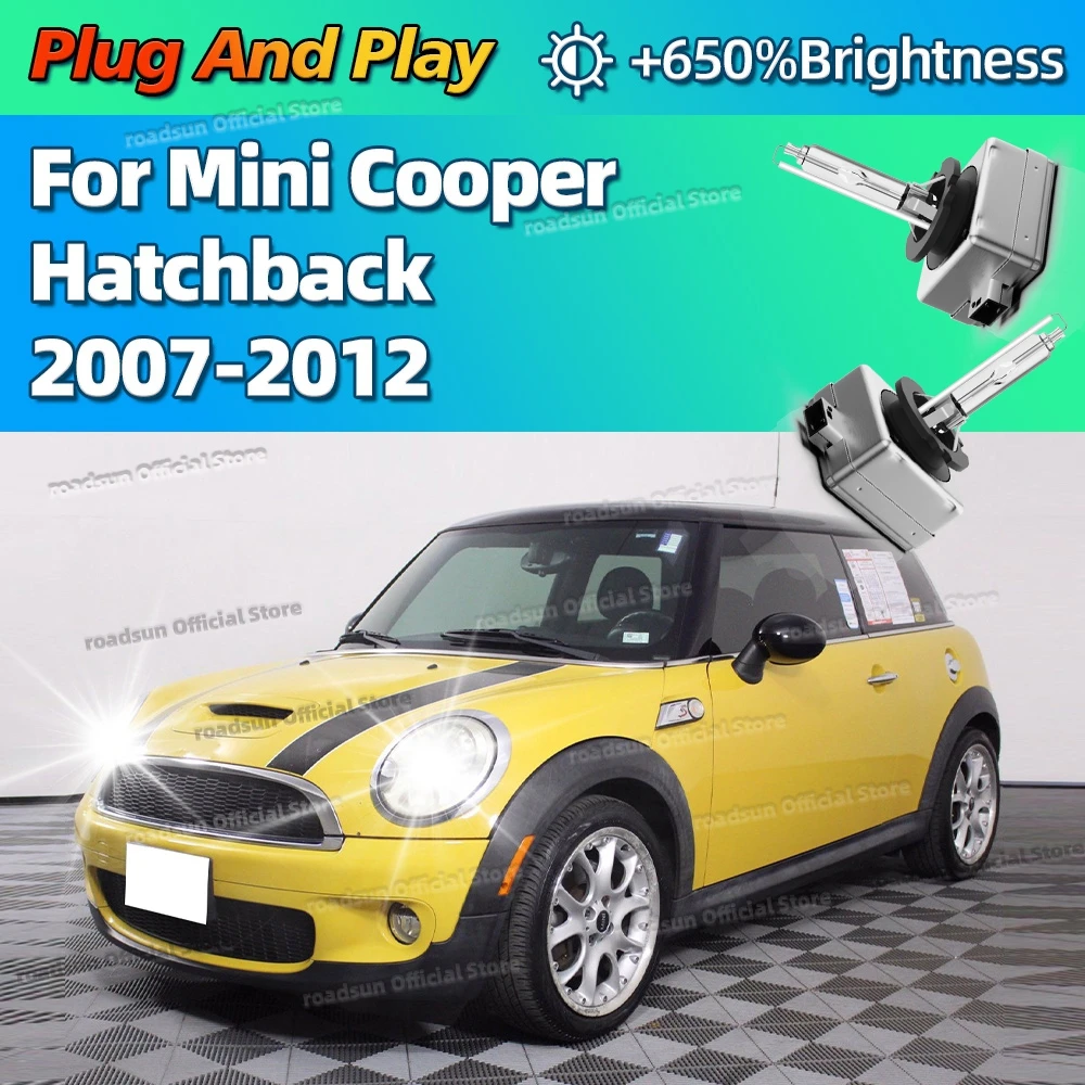 

Супер яркая 12 В 35 Вт HID лампа ксеноновая фара D1S 6000K лампа для Mini Cooper Hatchback 2007 2008 2009 2010 2011 2012
