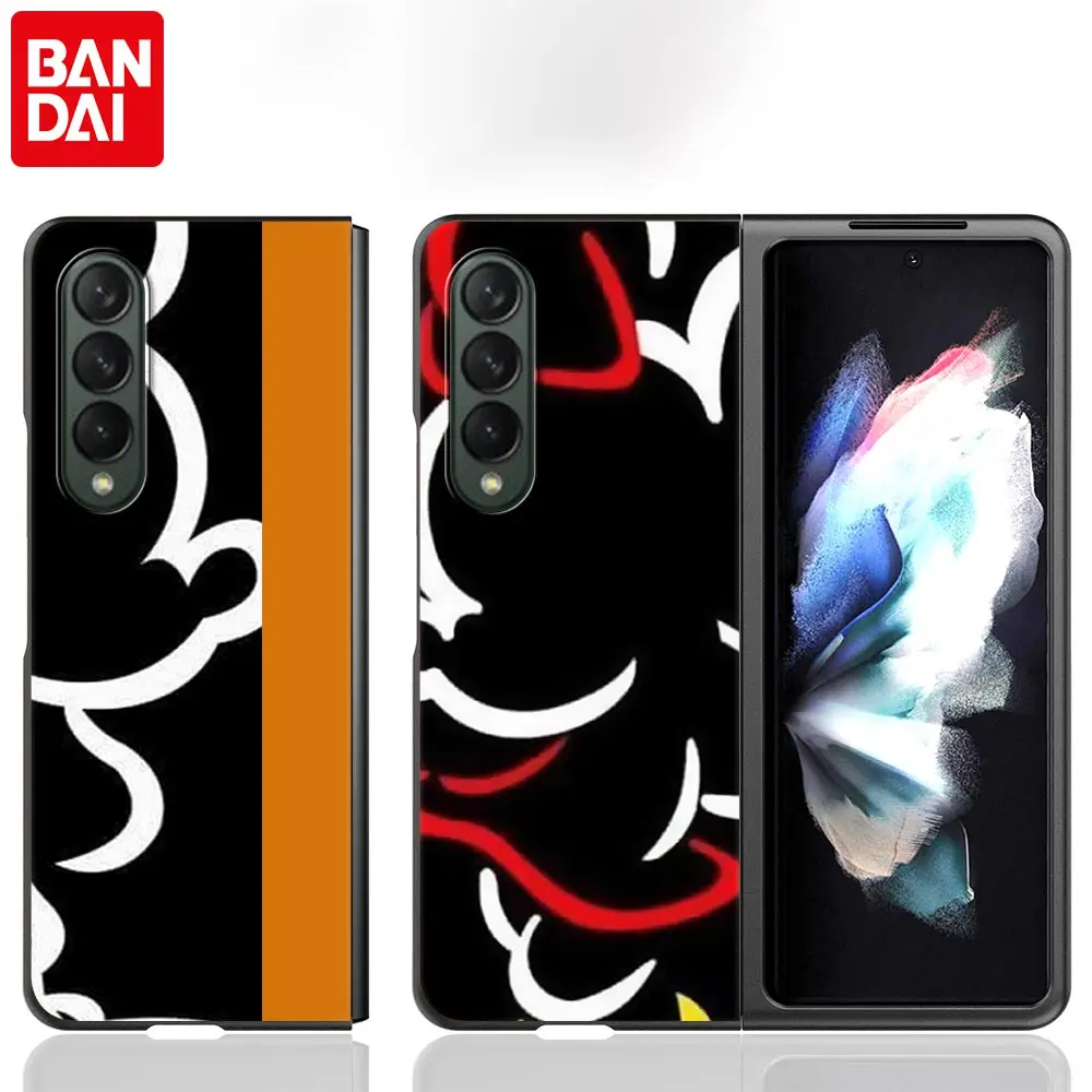 Minnie Mouse Mickey Case for Samsung Galaxy Z Fold4 ZFold4 Z Fold3 Z Fold5 ZFold6 5G Phone Cover Plastic Segmented Protective