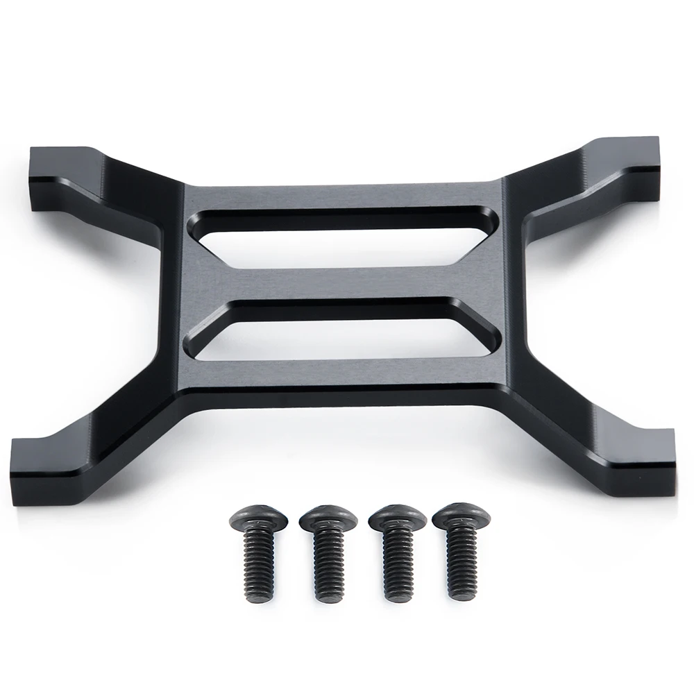 YEAHRUN Metal Rear Chassis Frame Rail Brace Battery Fixing Mount For 1/10 Axial SCX10 PRO AXI03028 RC Crawler Car Upgrade Parts