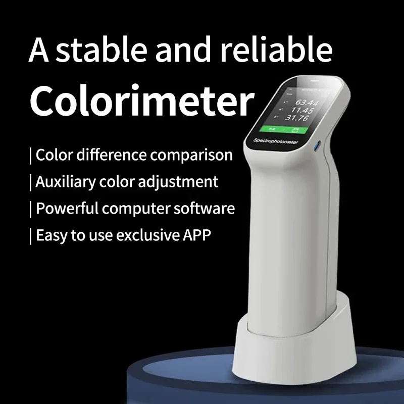 Color Difference Meter High Precision Color Difference Meter Portable Paint Ink Printing Textile Color Difference Detection