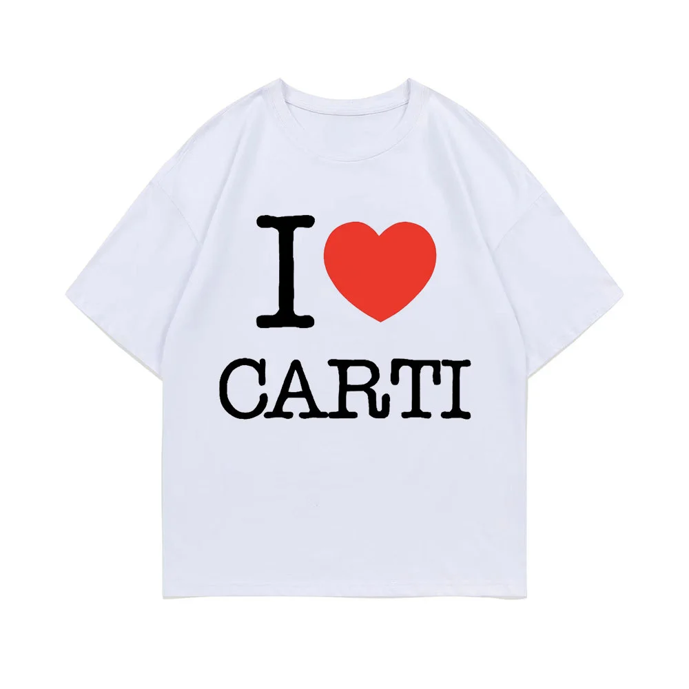 Chic I love Playboi Carti hip hop T-shirt, fun rapper outfit for men, stylish cotton shirt, unisex T-shirt, comfortable and