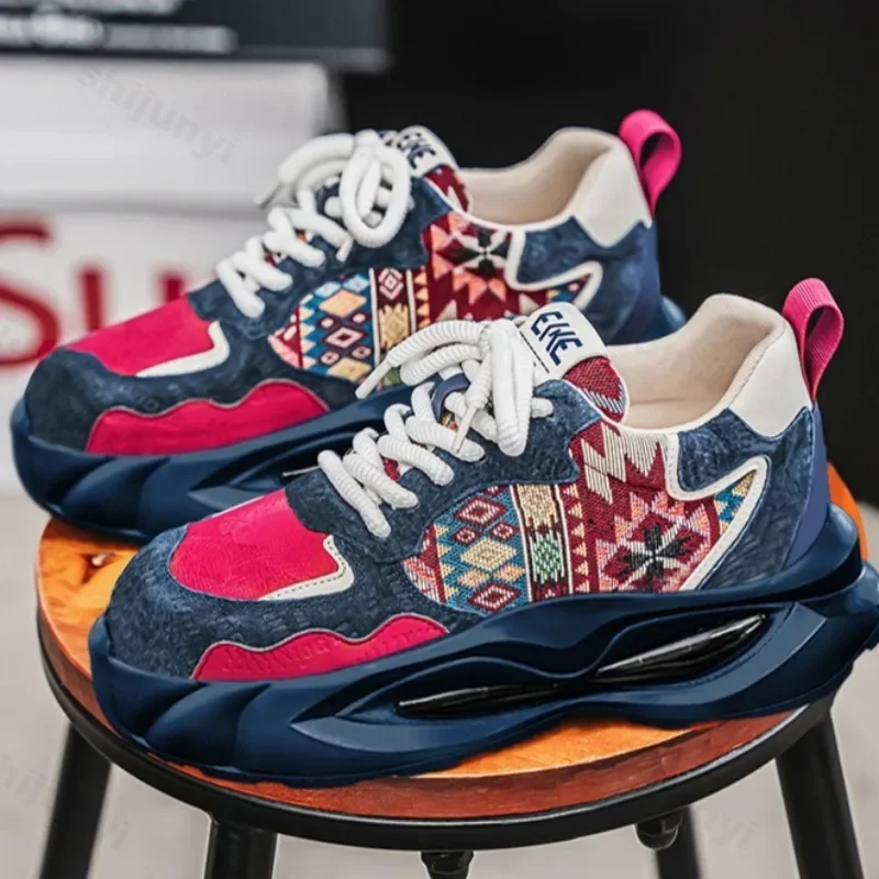 

Мужская обувь, весна 2024, новые модные трендовые повседневные кроссовки, противоскользящие, износостойкие, удобная уличная спортивная обувь высокого качества