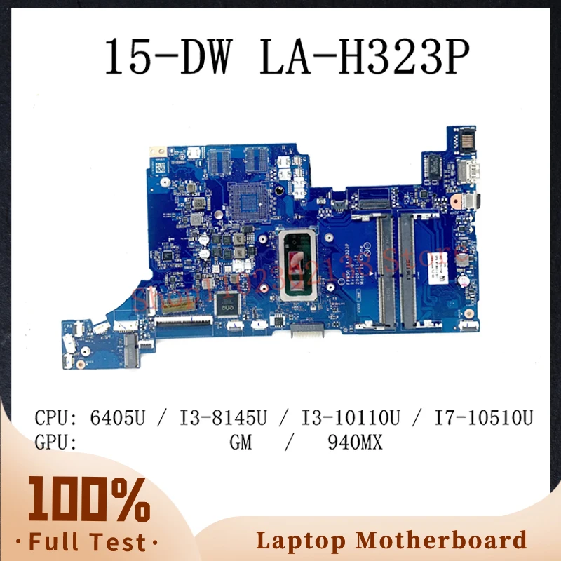 

M13687-601 L51985-601 L68075-601 L68077-601 L68080-601 LA-H323P With 6405U/I3/I7 CPU Mainboard For HP 15-DW GM/940MX 100% Tested