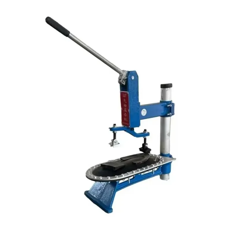 Manual Shoe Sole Crimping Machine Small Workshop Tool for Sneaker Repair Simple Design Durable Hand Press Equipment for