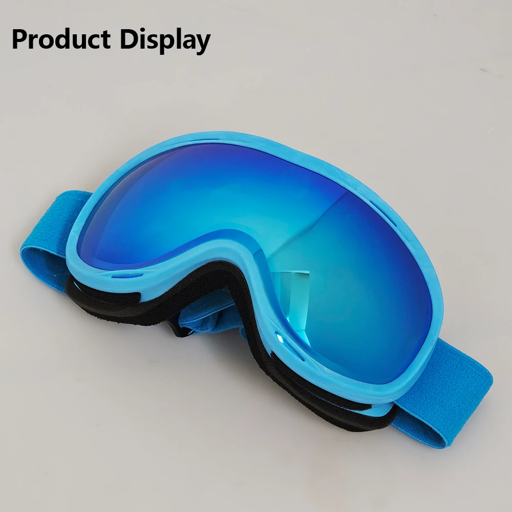 Regalo de Navidad Todo el día Equipo de esquí protector Lente de alta definición Gafas de esquí A prueba de viento A prueba de arena Invierno Hombres Mujeres al aire libre