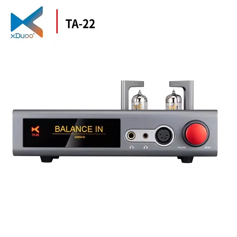 XDUOO TA-22 DAC&Tube Balance Headphone Amplifier ES9038Q2M*2 USB DSD256 32Bit/384kHz TA22 HD Bluetooth DAC Amp