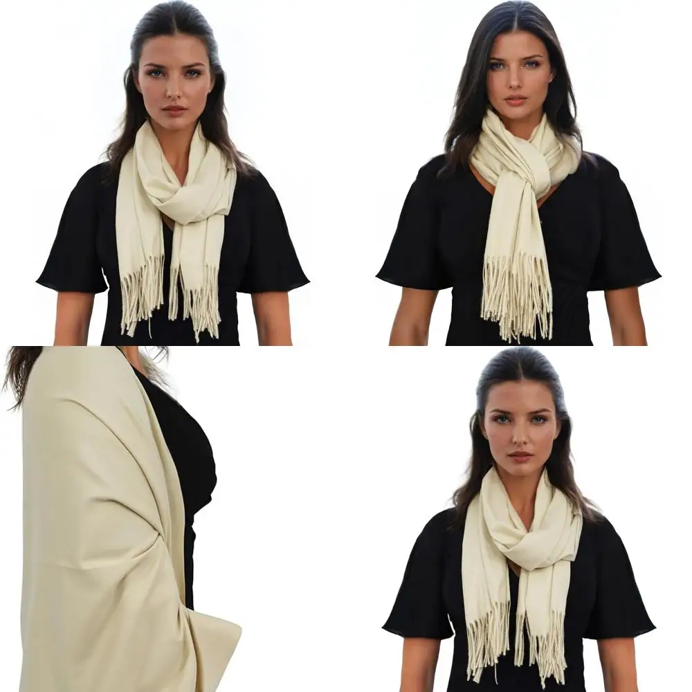 

Роскошная шаль из 100% пашмины — женские шарфы премиум-класса — в подарочной упаковке — мягкая и теплая накидка