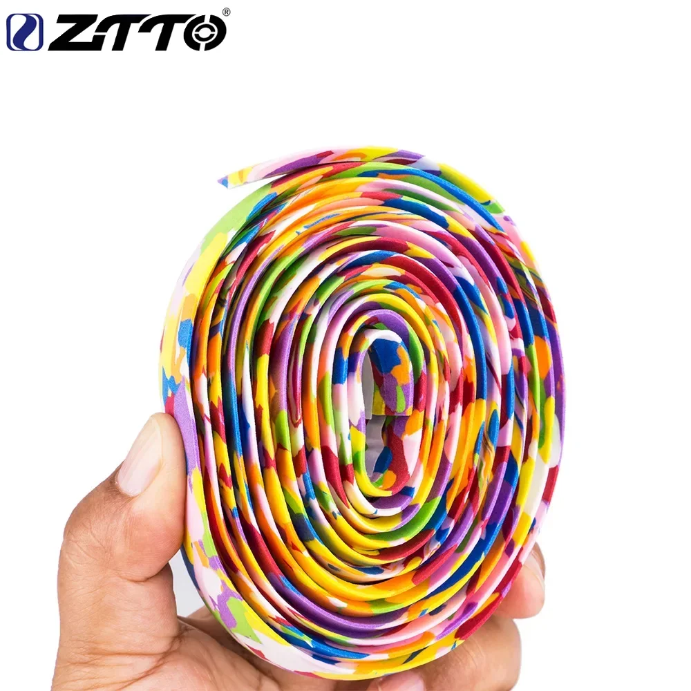 ZTTO 1 Paar Fahrradlenkerband MTB Rennrad Griffband Rutschfestes Schwammgürtelband Lenkerschutzabdeckung