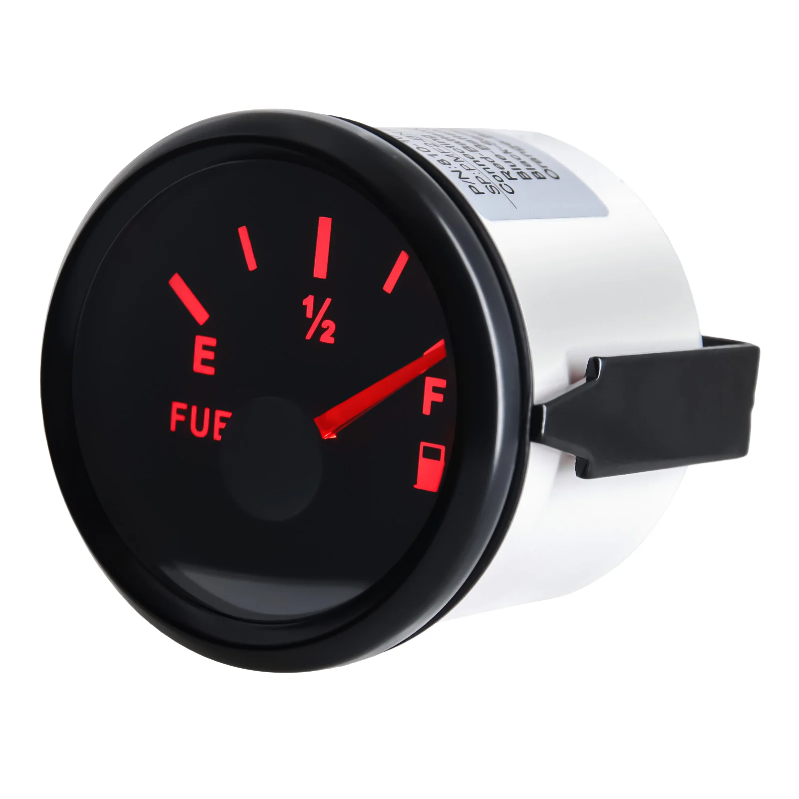 Universal 2'' 52MM Kraftstoff Level Gauge 0-90 ohm Für 0-90 Ohm Flüssigkeit Level Sensor Marine boot Auto Track Kraftstoff Level Meter Angepasst – Detail 9