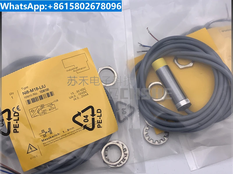 

Proximity switch Bi5-M18-LIU, Ni8-M18-LIU current and voltage analog linear displacement sensor