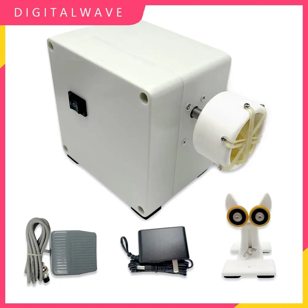 

Профессиональная электрическая машинка для намотки удочек, инструмент «сделай сам» для рыболовной удочки, 0-60 об/мин, Регулируемый переключатель вперед и назад