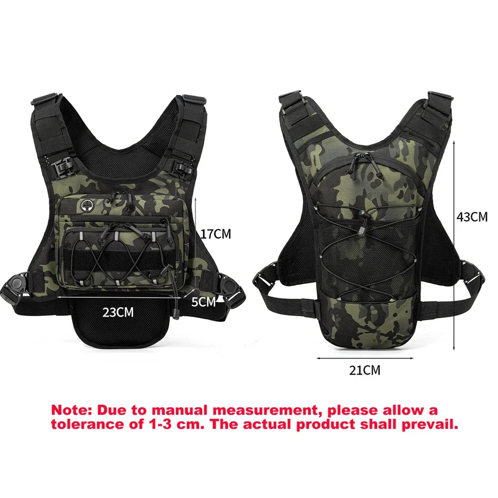 Bolsa de Pecho Compacta Nailon con compartimentos y portaherramientas - imagen 5