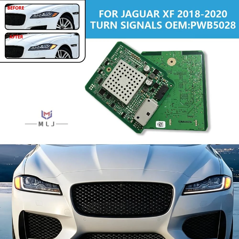 PWB5028 Xenon Headlight Control Driver Board Module For Jaguar XF 2018-2020 Daytime Running Light DRL Driver Module Auto Part