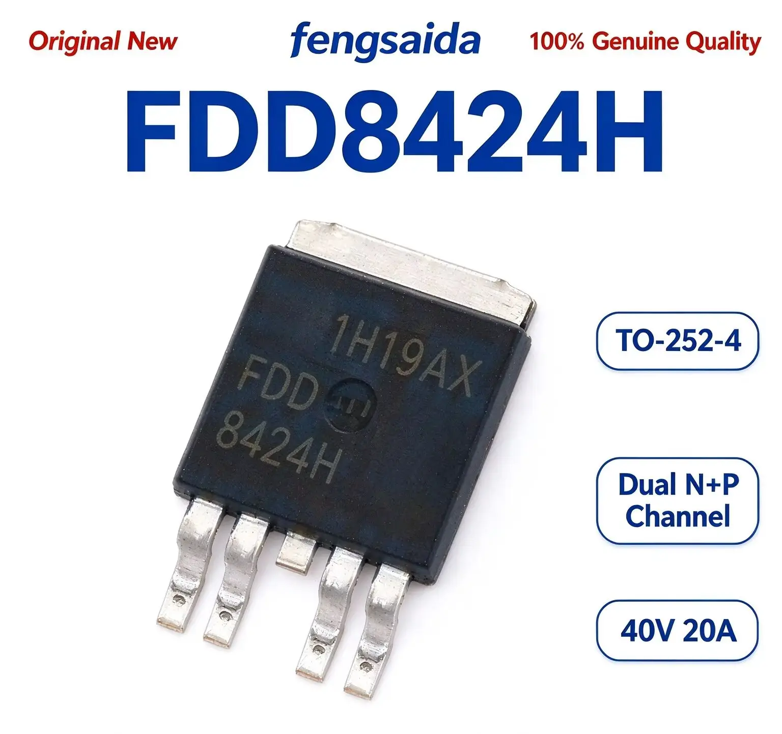 FDD8424H 8424H TO-252-4, 로트당 10 개