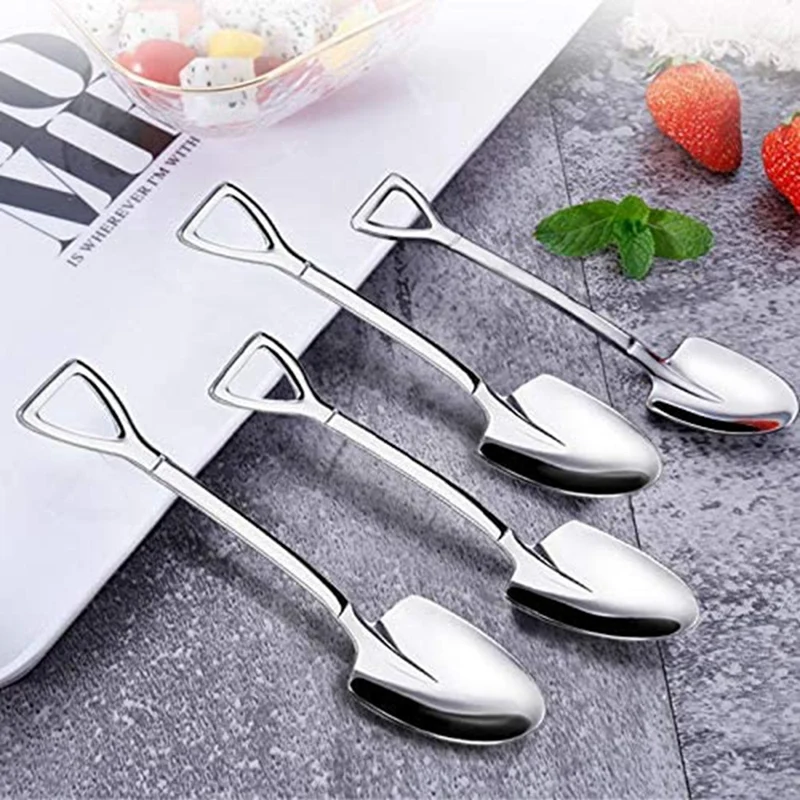 20Piece 4.7 Inches Stainless Steel Mini Coffee Spoons Small Spoons For Dessert,Tea