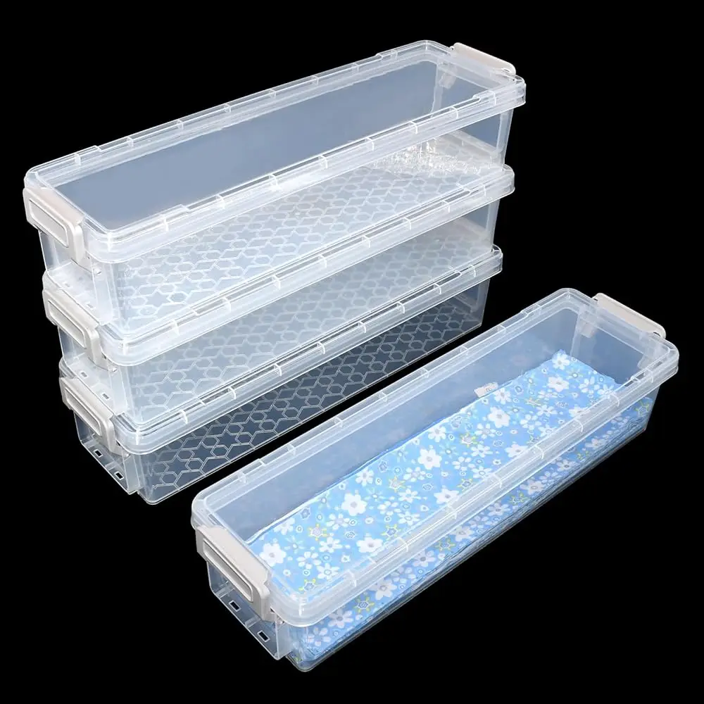 

Набор из 4 больших тканевых органайзеров для хранения: коробки для швейных принадлежностей, органайзеры для досок объявлений, прозрачные держатели для кистей для рисования