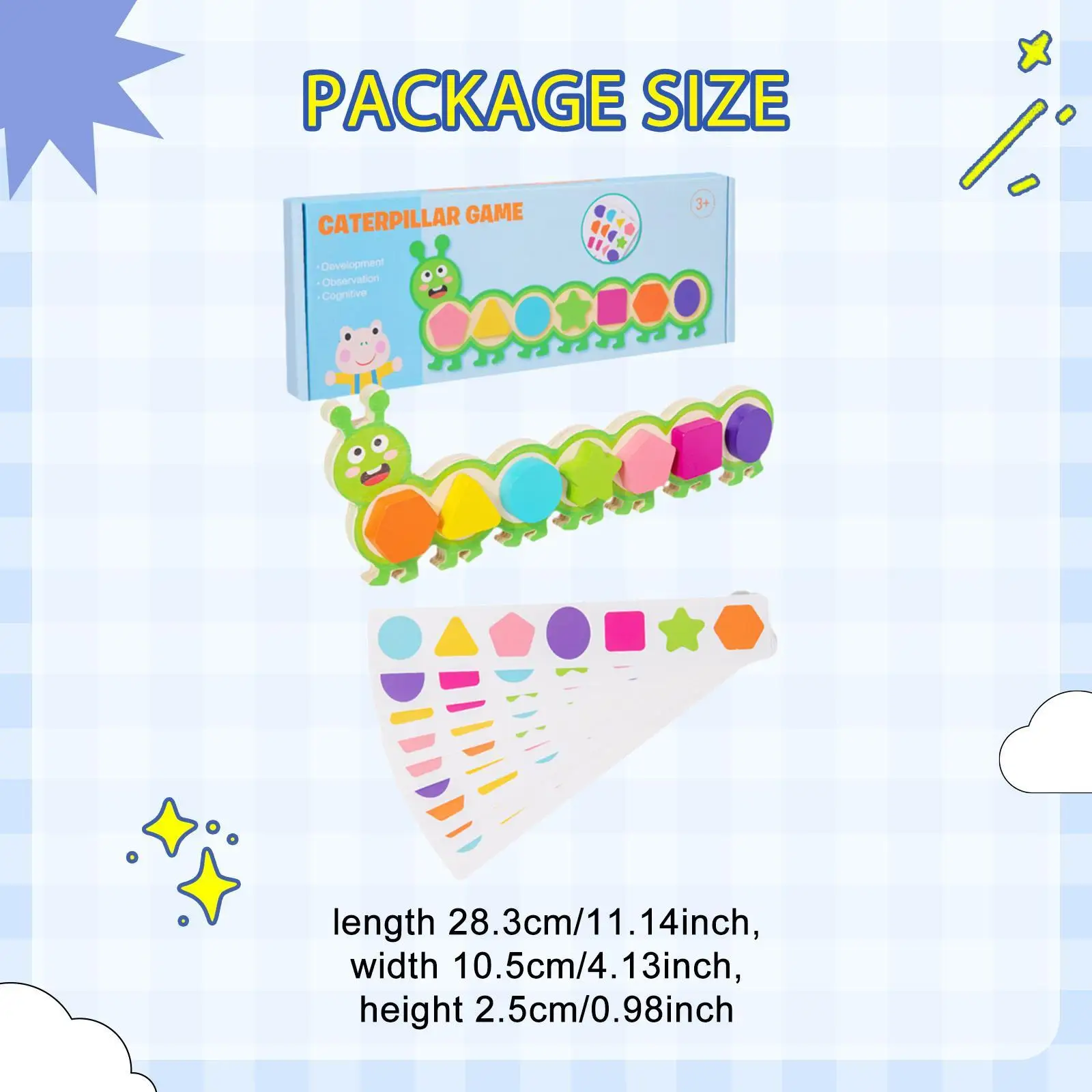 Selezionatore di forme in legno Attività Abilità motorie fini Riconoscimento educativo dei colori per bambini Ragazzi Ragazze Regali di compleanno per bambini