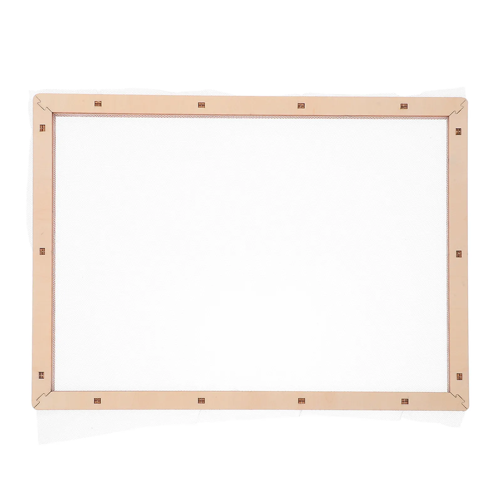 

30x40cm DIY Paper Making Mold Wooden Mesh Screen Frame for Handmade Paper Crafting Studio School Art Projects Reusable Design