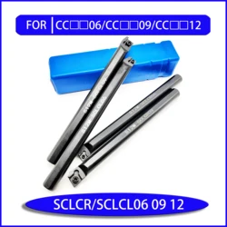 CNC machine tool holder SCLCR SCLCL 06 09 12 is suitable for CCMT CCGT CCGW 0602 09T3 1204 tool inner round tool holder