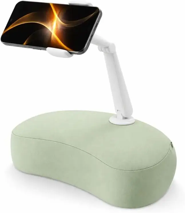 

Flexible Arm Phone Pillow Holder for Bed, 360° Rotating Stand Compatible with iPhone & 4.7-7.0" Phones