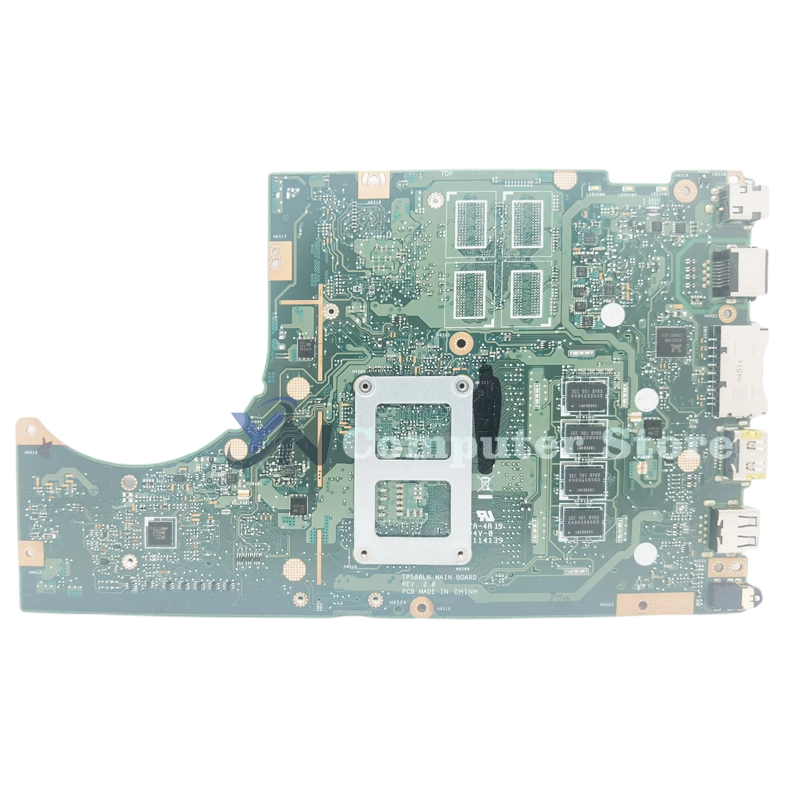 Imagem -04 - Placa-mãe do Portátil para Asus 4gb Ram Gt840m Uma Tp500ld Tp500l Tp500ln J500la Tp500lb Tp500la i3 i5 i7