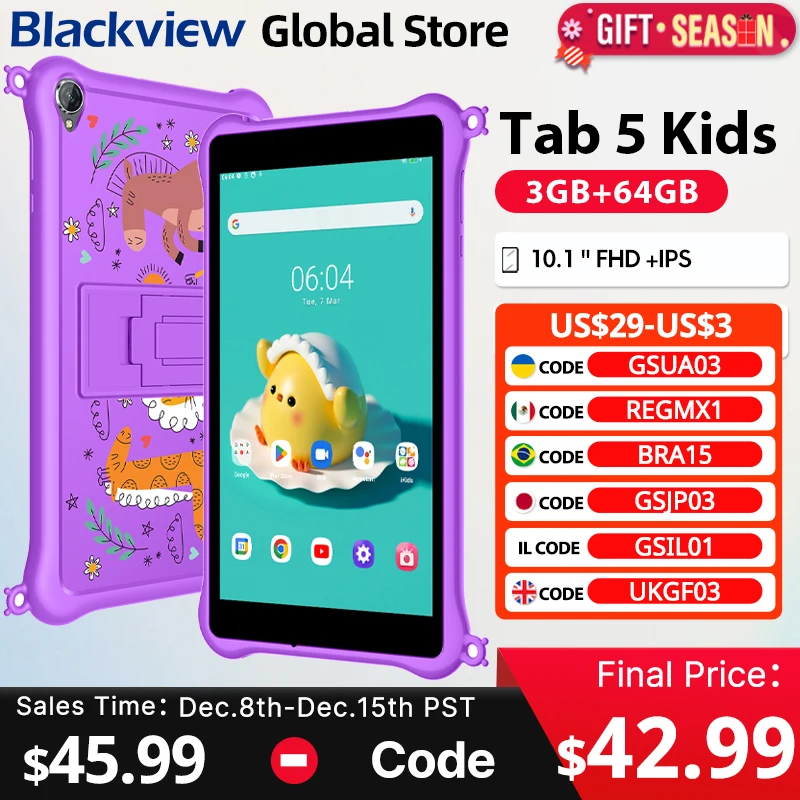 Blackview Tab 5 Kids Tablet 8\