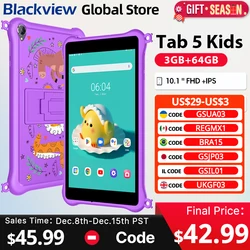 Black view Tab 5 Kinder Tablet 8 