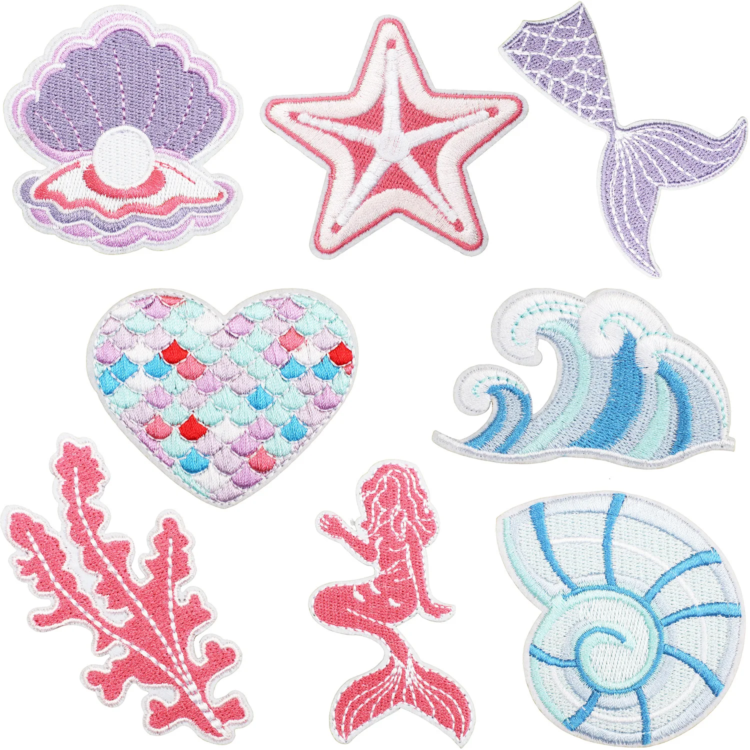 Dreamy Unicorn Embroidery Cloth Patch Butterfly Patch Bag Decoration DIY Embroidery Meteor Shower Clothing Cloth Patch