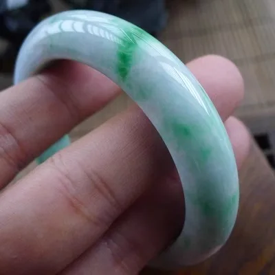 

Ювелирные изделия Zheru, браслет из натурального нефрита из Мьянмы 54 мм-62 мм, изысканная фотография, отправить подруге, отправить маму